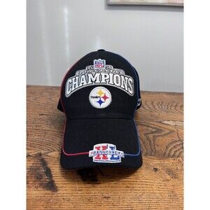 Pittsburgh Steelers Reebok 2005 AFC Conference Champions Adjustable OSFM Hat Cap
